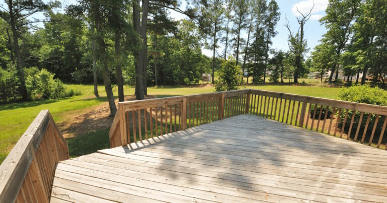 painting a deck vs staining
