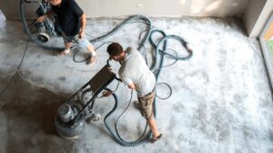 how to clean epoxy floor